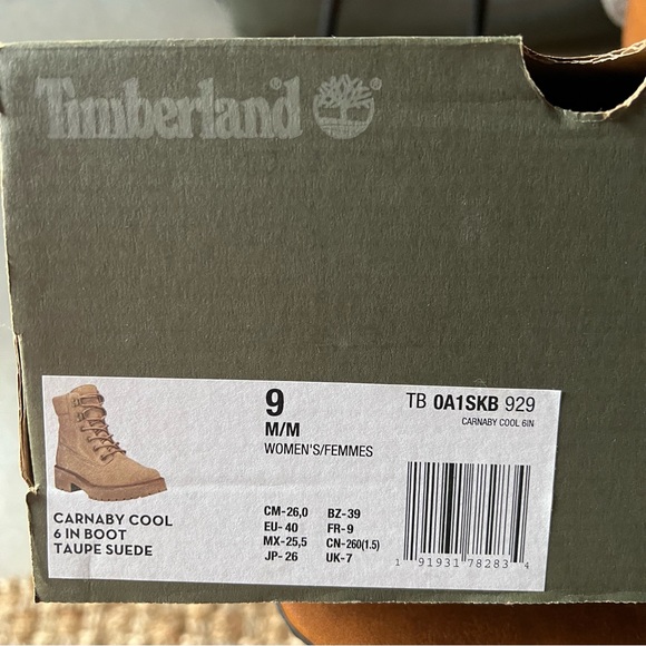 Timberland Carnaby Cool Taupe Suede - Picture 2 of 4